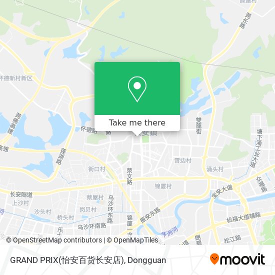 GRAND PRIX(怡安百货长安店) map