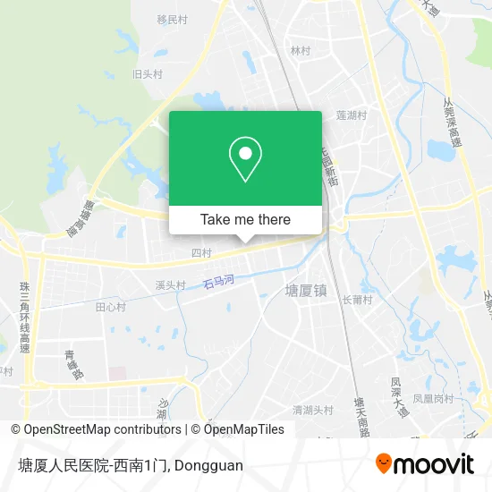 塘厦人民医院-西南1门 map