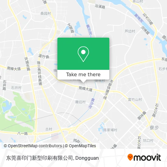 东莞喜印门新型印刷有限公司 map