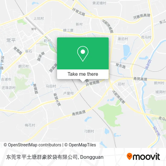东莞常平土塘群豪胶袋有限公司 map