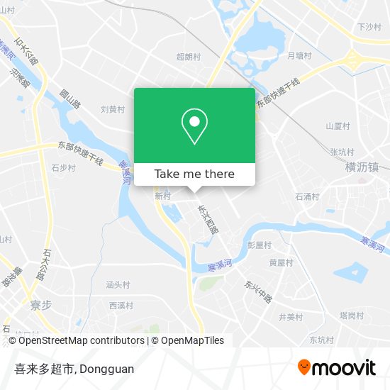 喜来多超市 map