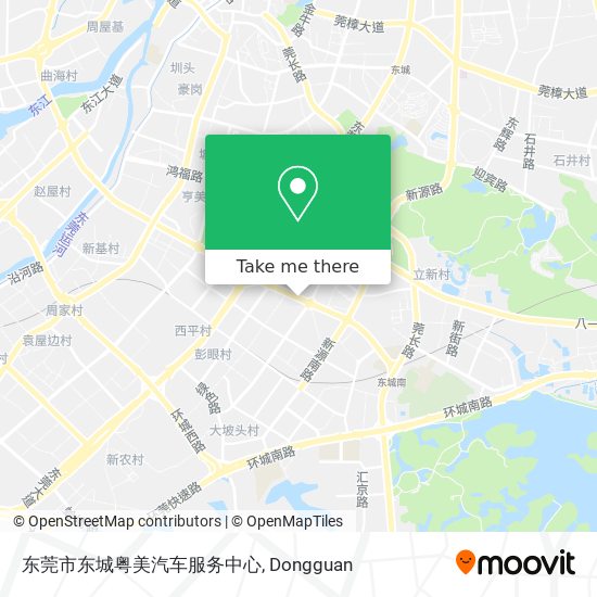 东莞市东城粤美汽车服务中心 map