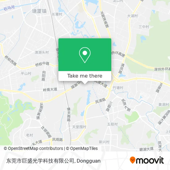东莞市巨盛光学科技有限公司 map