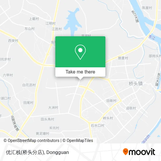 优汇栈(桥头分店) map