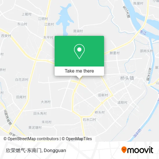 欣荣燃气-东南门 map