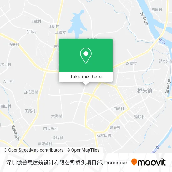 深圳德普思建筑设计有限公司桥头项目部 map
