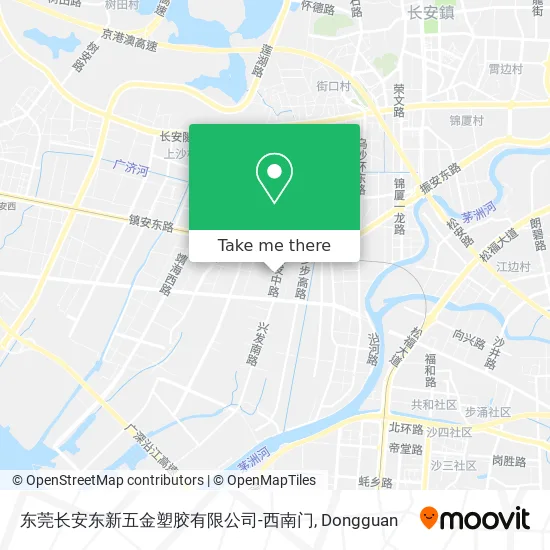 东莞长安东新五金塑胶有限公司-西南门 map