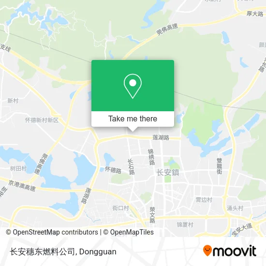 长安穗东燃料公司 map