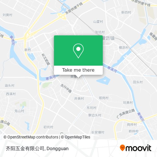 齐阳五金有限公司 map