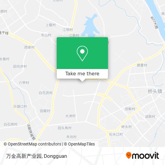 万金高新产业园 map
