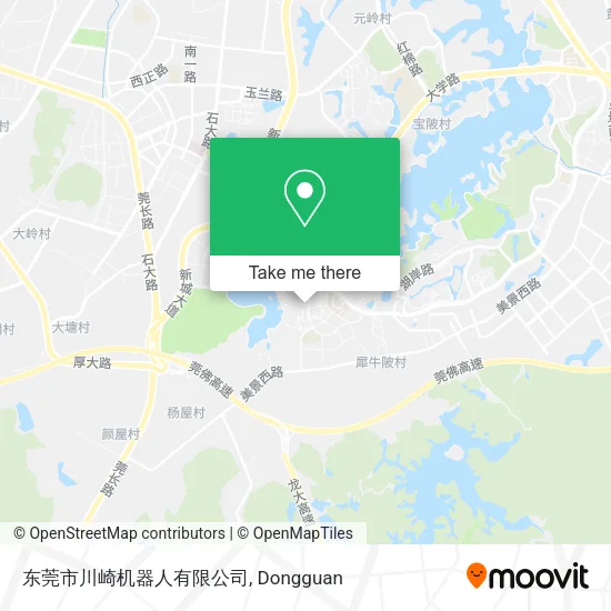东莞市川崎机器人有限公司 map
