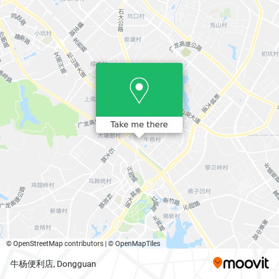 牛杨便利店 map