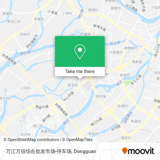 万江万信综合批发市场-停车场 map