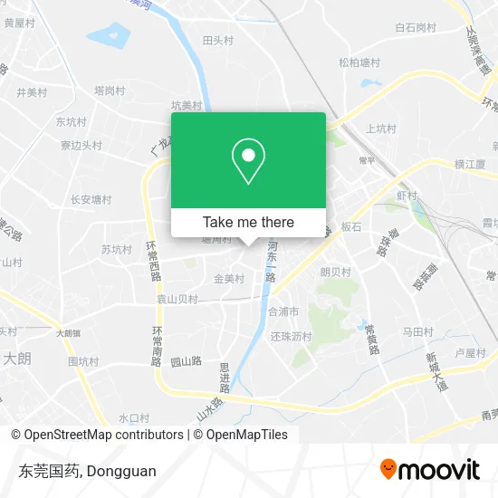 东莞国药 map