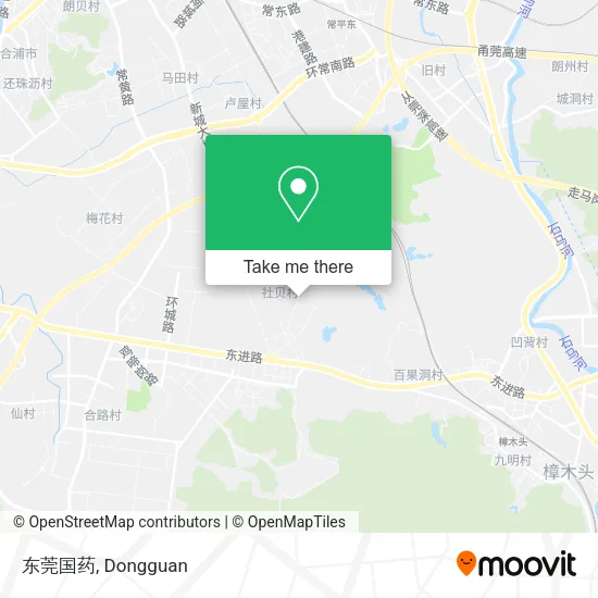 东莞国药 map
