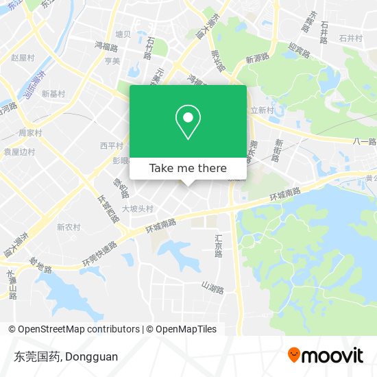 东莞国药 map