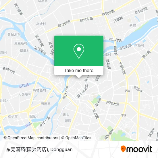 东莞国药(国兴药店) map