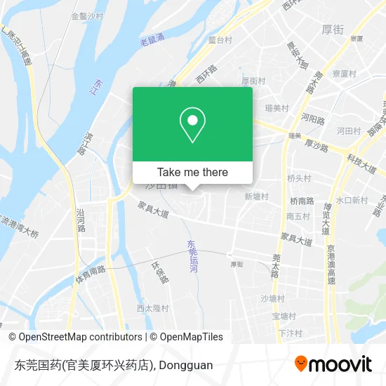 东莞国药(官美厦环兴药店) map
