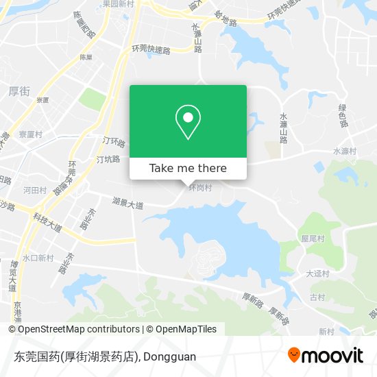 东莞国药(厚街湖景药店) map