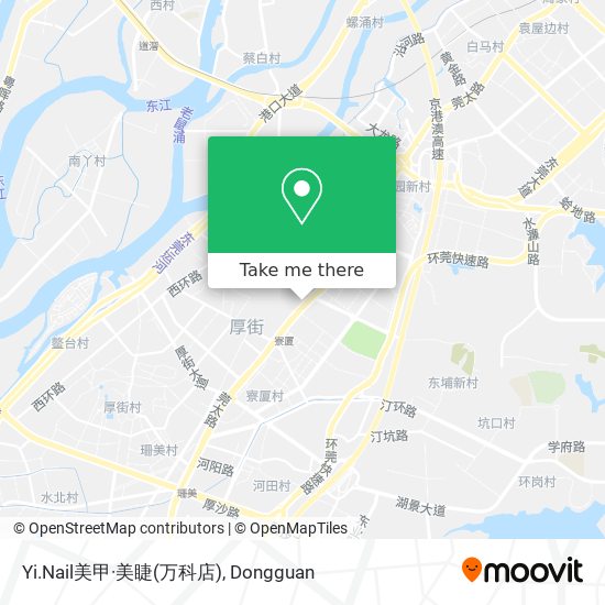 Yi.Nail美甲·美睫(万科店) map