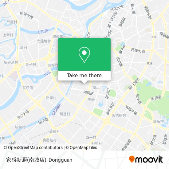 家感新厨(南城店) map