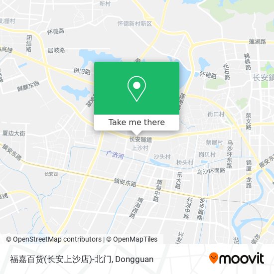 福嘉百货(长安上沙店)-北门 map