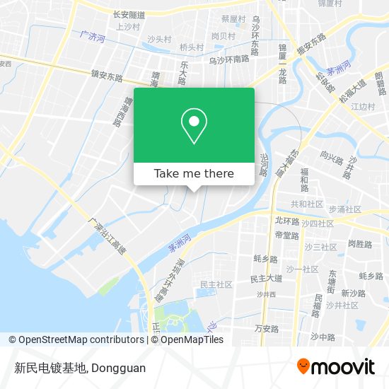 新民电镀基地 map