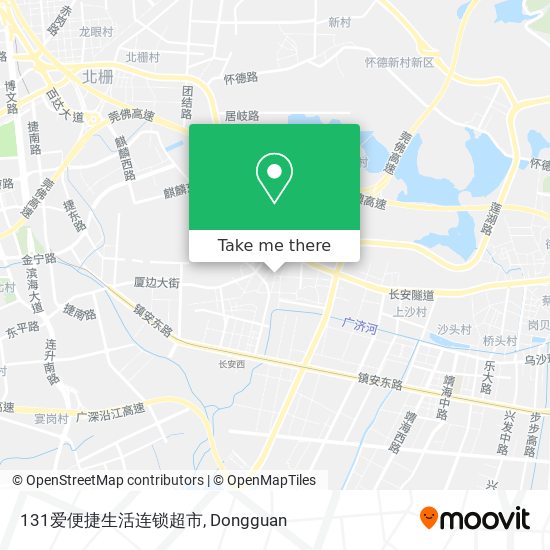 131爱便捷生活连锁超市 map