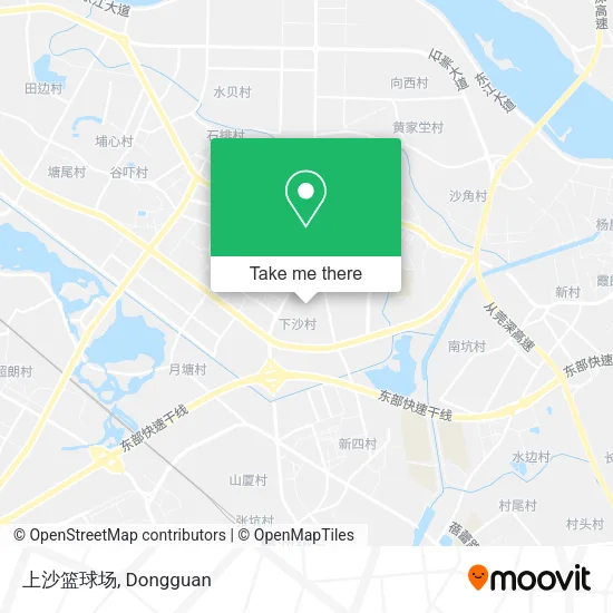 上沙篮球场 map