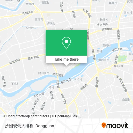 沙洲蚬粥大排档 map
