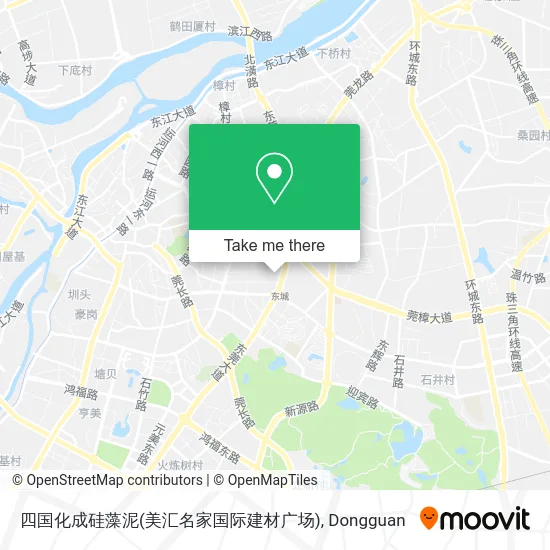 四国化成硅藻泥(美汇名家国际建材广场) map