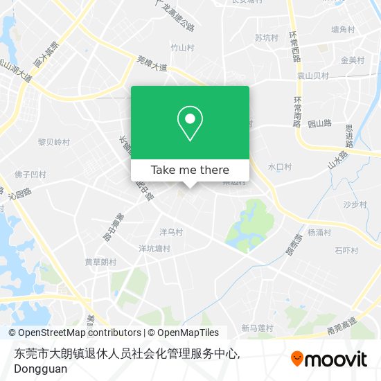 东莞市大朗镇退休人员社会化管理服务中心 map