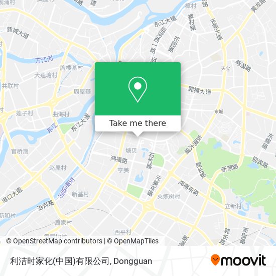 利洁时家化(中国)有限公司 map