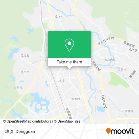 塘厦 map