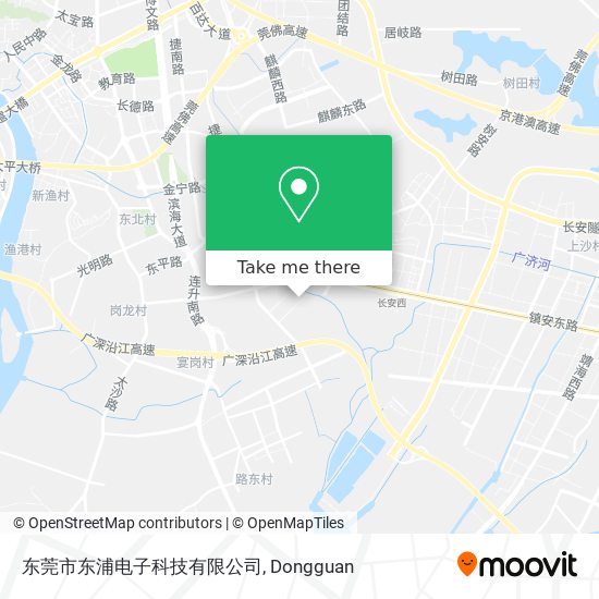 东莞市东浦电子科技有限公司 map