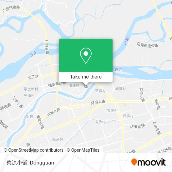善涼小铺 map