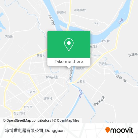 凉博世电器有限公司 map