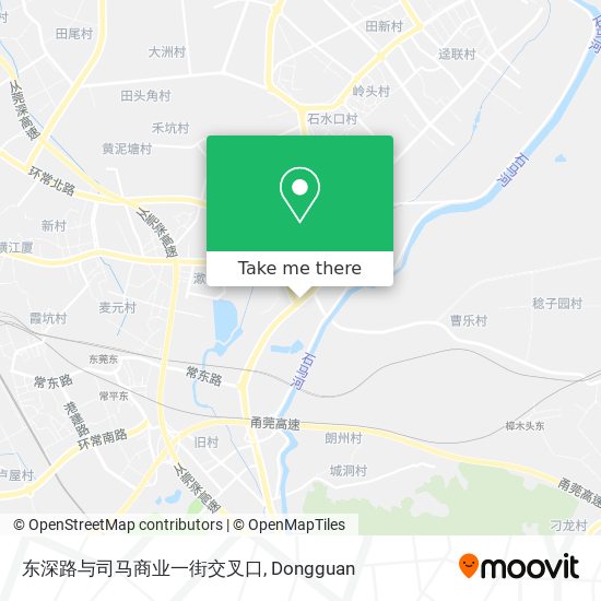 东深路与司马商业一街交叉口 map