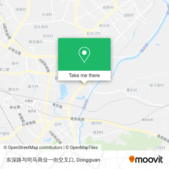 东深路与司马商业一街交叉口 map