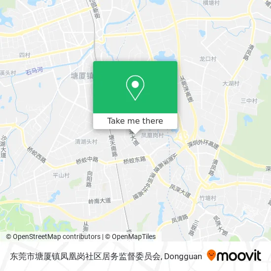 东莞市塘厦镇凤凰岗社区居务监督委员会 map