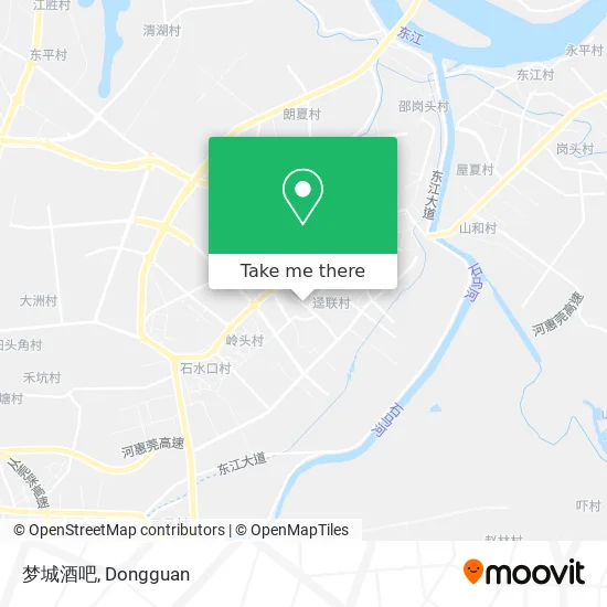 梦城酒吧 map