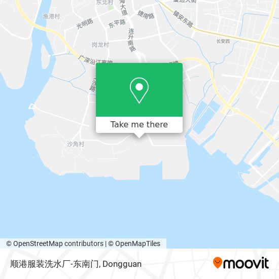 顺港服装洗水厂-东南门 map