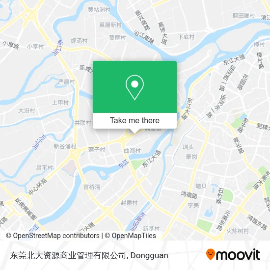 东莞北大资源商业管理有限公司 map