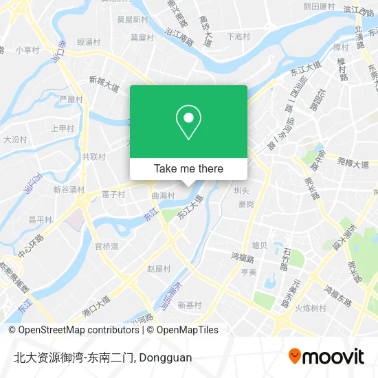 北大资源御湾-东南二门 map