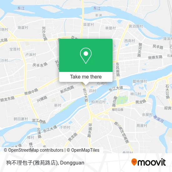 狗不理包子(雅苑路店) map