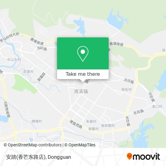 安踏(香芒东路店) map