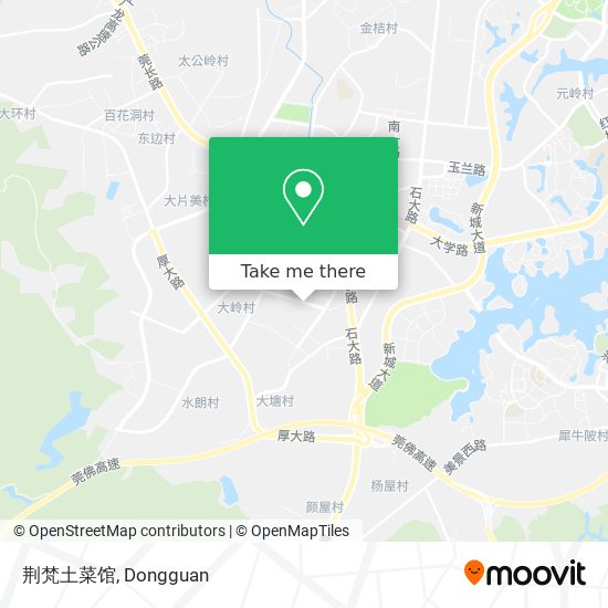 荆梵土菜馆 map