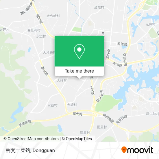 荆梵土菜馆 map