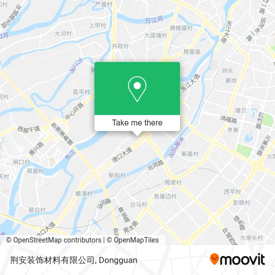 荆安装饰材料有限公司 map