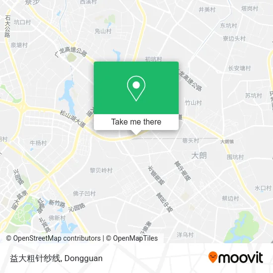 益大粗针纱线 map